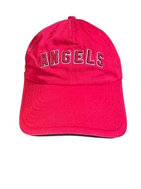 Angels Red Baseball Cap MLB 07 The Show Promotional Hat By New Era Adjustable St